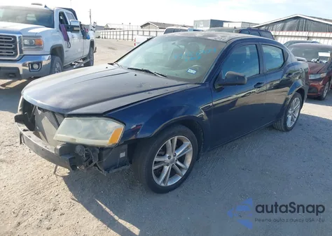 2012 Dodge Avenger Se V6 from USA, damaged, VIN 1C3CDZAG0CN312185